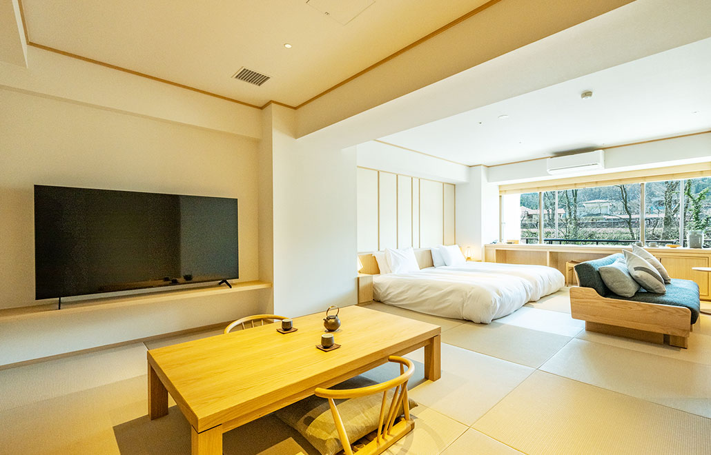 イメージ:プレミアム温泉半露天風呂付客室